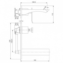 Lemark Смеситель для раковины Contest LM5826CW – фотография-2